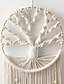 billige Bottoms-boho drømmefanger håndlavet gave væghængende indretning kunst ornament kunsthåndværk vævet macrame til børn soveværelse bryllupsfest 30*65cm
