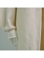 abordables Cardigans-Mujer Cárdigan Color sólido De Punto Elegante Manga Larga Cárdigans suéter Otoño Invierno Cuello halter Gris Blanco