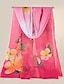 cheap Scarves &amp; Bandanas-Women&#039;s Chiffon Scarf Rose Holiday Scarf Graphic / Shawls / Multi-color / All Seasons