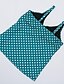 billige Tankini-tankini badedrakt for damer polka dots slank svart marineblå badetøy badedrakter / polstret bh