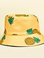 cheap Hats-Women&#039;s Bucket Hat Pure Color Dailywear Yellow Color Block Hat / Spring / Summer / Sun Hat