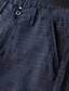 abordables Pants-Homme Elastique Décontracté / Sport Poche Droite Pantalons Chino Toute la longueur Pantalon Micro-élastique Entreprise Décontractée Couleur unie Taille médiale Confort Extérieur Bleu Noir Gris 32 33