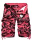billige Shorts-Herre Shorts med lommer Bermuda shorts Arbejdsshorts Trekking-shorts Camouflage Multi lomme Bomuld Dagligdagstøj Streetwear Klassisk Afslappet Militærgrøn Grøn