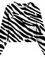 billige Hættetrøjer &amp; sweatshirts-Dame Zebra Mønster Sweatshirt Trykt mønster 3D-udskrivning Afslappet Daglig Basale Gade Hættetrøjer Sweatshirts Sort og Hvid