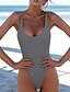 cheap One-Pieces-Elegant Backless Monokini for Women Padded Slim fit