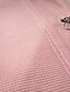 abordables Super Sale-Mujer Camiseta Plano Blanco Rosa Gris Claro Manga Corta Básico Casual Diario Escote en Pico