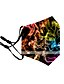 cheap Scarves &amp; Bandanas-Filter Element Women&#039;s Polyester Spandex One-Size Rainbow 1pc / pack Adults Layered Mesh Sport Home All Seasons