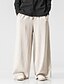 cheap Pants-Men&#039;s Summer Beach Pants in Linen Cotton Blend