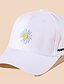 preiswerte Hüte-Damen Baseball Kappe Stickerei Alltagskleidung Draussen Weiß Gänseblümchen Buchstabe Hut / Frühling / Sommer