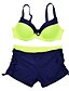 cheap Tankinis-Women&#039;s Lace-Up Bikini Active Sports Vacation Swimsuit