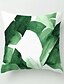 cheap Throw Pillows,Inserts &amp; Covers-Cushion Cover 1PC Faux Linen Soft Decorative Square Throw Pillow Cover Cushion Case Pillowcase for Sofa Bedroom  Superior Quality Mashine Washable Pack of 1 Faux Linen for Sofa Couch Bed Chair Green
