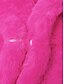 baratos Trench Coats e Casacos Femininos-Mulheres Casaco de pelúcia Outono Primavera Casamento Inauguração de casa Diário Padrão Casaco Colarinho de Camisa Normal Elegante &amp; Luxuoso Casaco Manga Longa Clássico Cor Sólida Rosa Cinzento