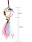 cheap Home &amp; Garden-Boho Dream Catcher Handmade Gift Wall Hanging Decor Art Ornament Crafts Circle Feather For Kids Bedroom Wedding Festival 5*18cm