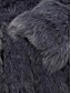 cheap Furs &amp; Leathers-Women&#039;s Faux Fur Coat Teddy Coat Sherpa jacket Pocket Fur Elegant &amp; Luxurious Wedding Daily Coat Long Faux Fur White Black Silver Fall Winter Hoodie Loose S M L XL XXL 3XL