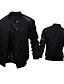 cheap Sale-Men&#039;s Bomber Jacket Varsity Jacket Daily Sports Windproof Leather Sleeved Spring Fall Patchwork Active Regular Regular Fit Black Dark Gray Light Grey Jacket