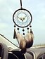 cheap Home &amp; Garden-Boho Dream Catcher Handmade Gift Wall Hanging Decor Art Ornament Crafts Feather For Kids Bedroom Wedding Festival 7*16cm