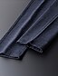 baratos Pants-Homens Com Elasticidade Casual / esportivo Bolsos Reto Calças chinês Comprimento total Calças Micro-Elástica O negócio Casual Côr Sólida Cintura Média Conforto Exterior Azul Preto Cinzento 32 33 34