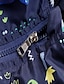 preiswerte Jacken &amp; Mäntel für Jungen-Kinder Jungen Langarm Jacke &amp; Mantel Grün Königsblau Bedruckt Aktiv Herbst Schulanfang / Baumwolle