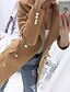 cheap Coats &amp; Trench Coats-Women&#039;s Coat Quilted Long Coat Green Black Pink Wine Khaki Daily Casual Open Front Fall Turndown Regular Fit S M L XL XXL / Warm / Solid Color