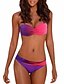 cheap One-Pieces-Women&#039;s Sexy Tie Dye Halter Bikini Swimwear