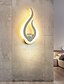 billige Indendørs væglamper-Nyt Design Smuk Moderne Moderne Væglamper Indendørs butikker / cafeer Akryl Væglys IP44 Generisk 10 W / Integreret LED