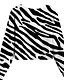 abordables Sudaderas y capuchas-Mujer Patrones de cebra Sudadera Estampado Impresión 3D Casual Diario Básico Ropa de calle Sudaderas con capucha Sudaderas En blanco y negro