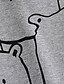 billige T-skjorter og skjorter til gutter-Baby Gutt Genser Langermet Grå Gul Tegneserie Innendørs utendørs Bomull Bedårende Daglig 1-5 år / Høst / Vinter