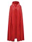 cheap Coats &amp; Trench Coats-Women&#039;s Coat Cloak / Capes Hoodie Jacket Oversized Casual Street Daily Valentine&#039;s Day Going out Coat Maxi Polyester Red Open Front Fall Winter Hoodie Regular Fit S M L XL / Warm / Breathable