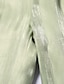 abordables Ropa para dormir y de descanso para mujeres-Mujer 1 juego Ropa de salón Conjuntos Satén Sencillo Lujo Color puro Poliéster Hogar Fiesta Calle Diseño Regalo Camisa Manga Larga Básico Pantalón Otoño Invierno Verde Trébol Negro / Hebilla