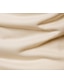 abordables Men&#039;s-T shirt Tee Homme Col V Couleur unie Manches Longues Noir Vert Véronèse Bleu Marine Beige 1 pc Bouton bas Extérieur Casual du quotidien 100 % Polyester Standard basique simple Casual / Printemps
