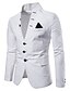 cheap Best Sellers-Men&#039;s Blazer Pocket Regular Coat White Black Khaki Red Navy Blue Business Business Single Breasted Fall Stand Collar Regular Fit M L XL 2XL / Thermal Warm / Solid Color / Color Block / Winter
