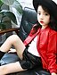 cheap Girls&#039; Jackets &amp; Coats-Kid&#039;s Girls&#039; Jacket &amp; Coat Red plus velvet Red single li Solid Color Fashion Fall Winter 2-6 Years / Spring