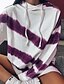 cheap Hoodies &amp; Sweatshirts-Women&#039;s Tie Dye Hoodie Sweatshirt Print 3D Print Casual Streetwear Active Streetwear Hoodies Sweatshirts  Blue Purple Coffee