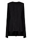cheap Blazers-Women&#039;s Coat Solid Color Fashion Sleeveless Coat Party Fall Spring Long Jacket Black / Formal / Office / Career