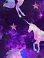 cheap Girls&#039; Tees &amp; Blouses-Kids Girls&#039; Hoodie Long Sleeve Purple 3D Print Cartoon Unicorn Animal Daily Outdoor Adorable Cute 2-12 Years / Fall