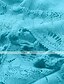 preiswerte Ausgefallene Kleider-Damen Etuikleid Minikleid Blau Gelb Rosa Weiß Beige 3/4 Ärmel Volltonfarbe Quaste Spitze Kalte Schulter Frühling Sommer V-Ausschnitt heiß Freizeit Boho Festtage Strand Urlaubskleider 2021 S M L XL