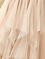 cheap Skirts-Women&#039;s Skirt &amp; Dress Swing Work Skirts Tutu Midi Skirts Layered Tulle Solid Colored Party Halloween Summer Organza Elegant &amp; Luxurious Princess Lolita Tutus Princess Apricot Black White Pink