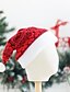 economico cappelli-Per donna Slouchy / Beanie Lavorato a maglia Natale Feste Da giorno Grigio Rosso Colore puro Cappello / Essenziale / Autunno / Inverno
