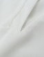 baratos Tops &amp; Blouses-Mulheres Camisa Social Blusa Tecido Preto Branco Vinho Manga Longa Casual