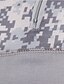 billige Men&#039;s Socks-Herre T-shirt Camouflage Stående krave Afslappet Daglig Langærmet Lynlås Toppe Letvægt Afslappet Klassisk Muskel Sort Grå militærgrøn / Sport
