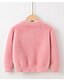cheap Girls&#039; Tees &amp; Blouses-Kids Girls&#039; Sweater Long Sleeve Blushing Pink Beige Graphic School Daily Indoor Daily Cute 2-8 Years / Fall / Winter