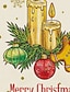 economico Completi per la famiglia-Mamma e io Natale Grembiuli Regali di Natale Pop art motivo natalizio Alfabetico Stampa Bianco stile sveglio Abiti coordinati / Autunno / Primavera / Dolce