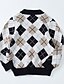 cheap Boys&#039; Tees &amp; Blouses-Kids Boys&#039; Sweater Long Sleeve Blue Black Red Patchwork Geometric Indoor Outdoor Cotton Cool Daily 3-10 Years / Fall / Winter