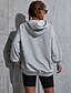 cheap Hoodies &amp; Sweatshirts-Women&#039;s Animal Pullover Hoodie Sweatshirt Casual Hoodies Sweatshirts  Gray Coffee