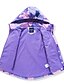 cheap Girls&#039; Jackets &amp; Coats-Kids Girls&#039; Long Sleeve Coat Green Blue Purple Pocket Floral Active Fall Winter 3-10 Years Street / Basic / Cotton