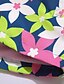 preiswerte Jacken &amp; Mäntel für Mädchen-Kinder Mädchen Langarm Mantel Grün Blau Purpur Tasche Blumen Aktiv Herbst Winter 3-10 Jahre Strasse / Grundlegend / Baumwolle