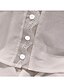 abordables Ropa para dormir y de descanso para mujeres-Mujer 1 juego Pijamas Conjuntos Sencillo Confort Estilo lindo Color puro Terciopelo Hogar Cama Escote en V Templado Regalo Camiseta Manga Larga Básico Pantalón Otoño Invierno Blanco Negro / Hebilla