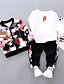 cheap Baby Boys&#039; Clothing Sets-Boys Sweatshirt &amp; Pants Jacket &amp; Pants Print Long Sleeve Polyester Cool Casual Street Style Kids School Street Vacation 1-5 Years Print 3D Printed Graphic Regular Fit