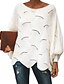 cheap Sweaters &amp; Cardigans-Women&#039;s Stylish Solid Knit Pullover Sweater