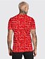 billige Men&#039;s Socks-t-shirt herre unisex t-shirt t-shirt grafiske print muskel rund hals rød 3d print dagligt kortærmet print tøj tøj designer afslappet stor og høj uhøflig